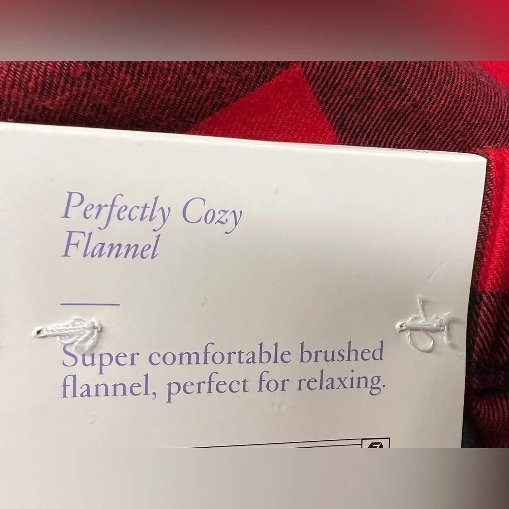 Women's Perfectly Cozy Flannel Plaid Pajama Pants - Stars Above